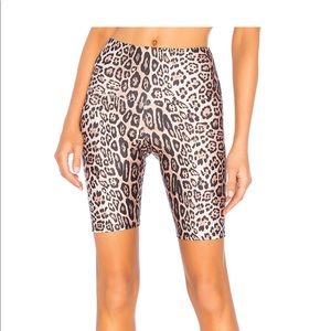 Leopard Bike Shorts